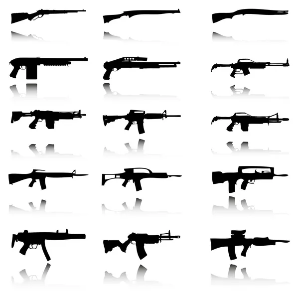 An Illustration of Set of Weapons — Stock Photo, Image