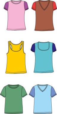 t-shirt grafik vektör sanat