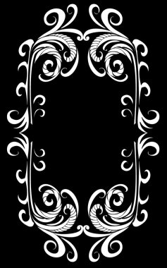 dövmeli kabile çerçeve sanatı