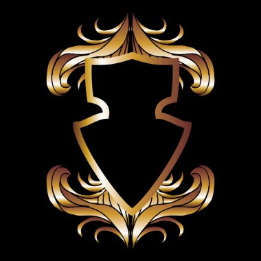 kabile tasarımı altın çerçeve sanatı