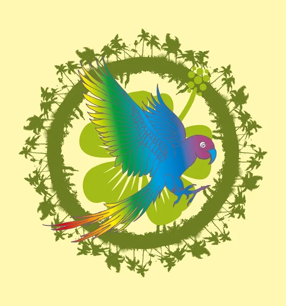 Tattoo tribal birds vector art — Stock Vector