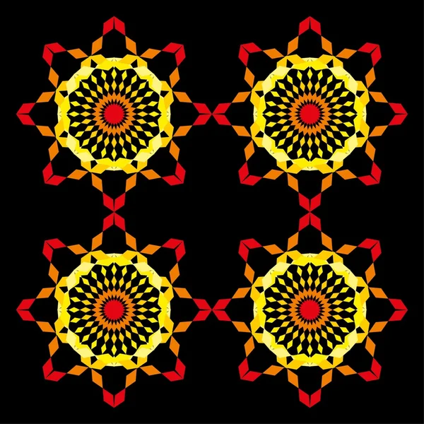 Zig zag motif textile vecteur art — Image vectorielle