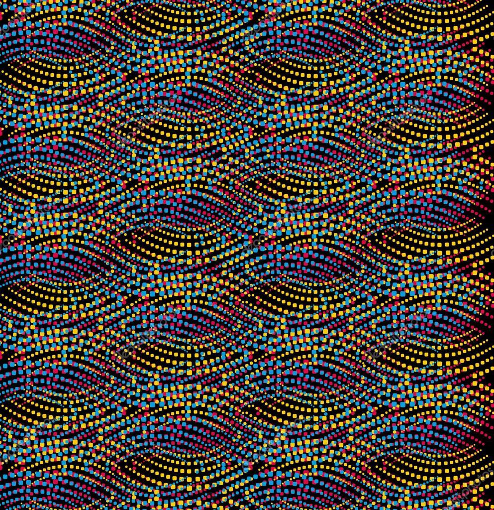 Dot line background vector art