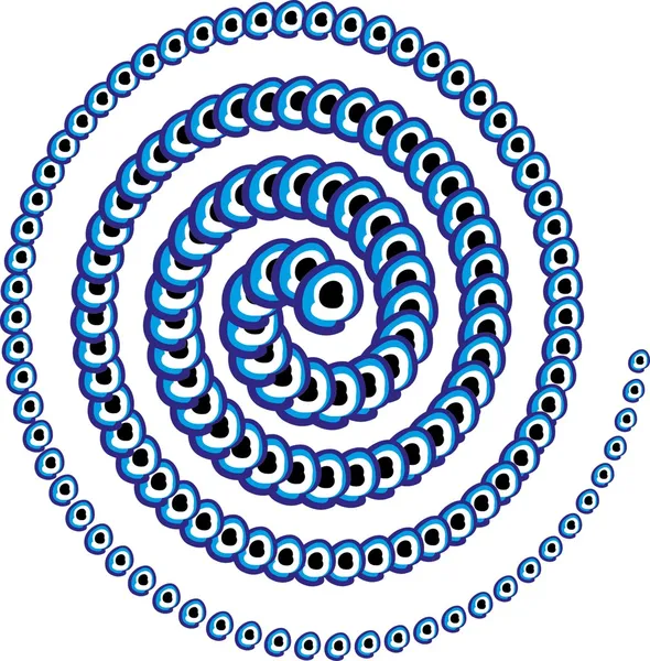 Векторное искусство синих амулетов — стоковый вектор