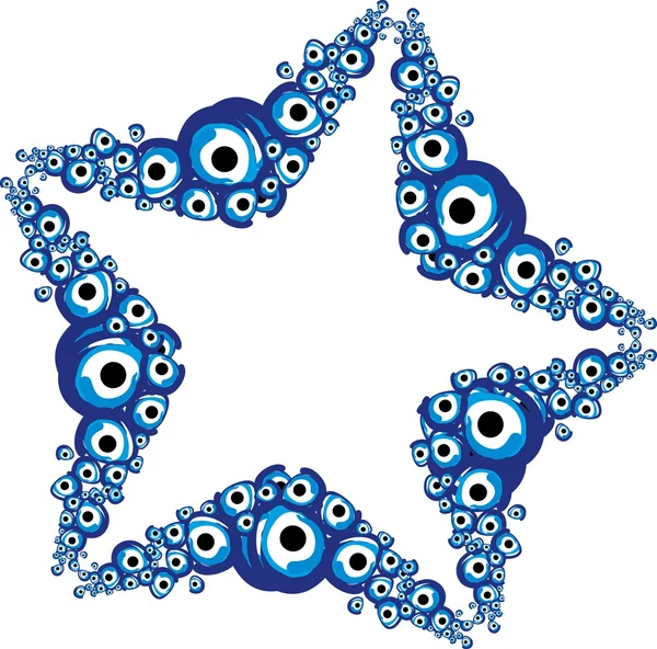 mavi tılsım çizgisi vektör sanatı