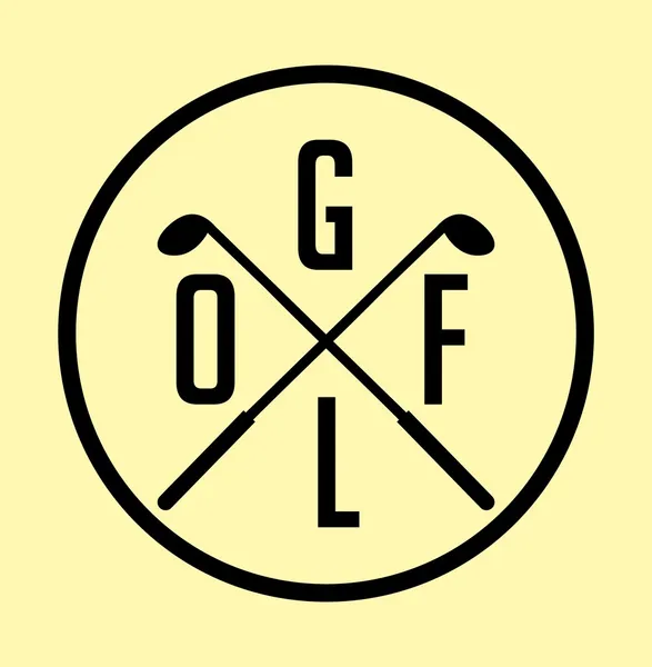 golf aletleri vektör sanatı