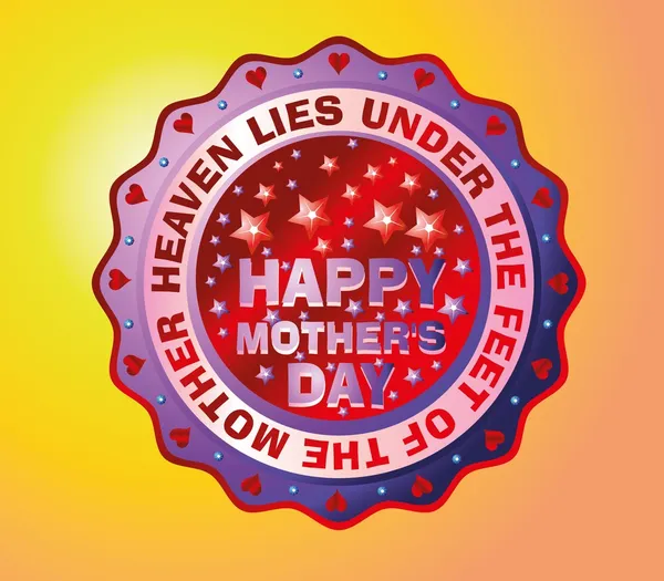 Happy mothers day vector art — Stock Vector