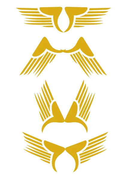 タトゥー部族の翼ベクトルアート — ストックベクタ