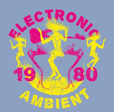 dans müziği parti kızları vektör sanat