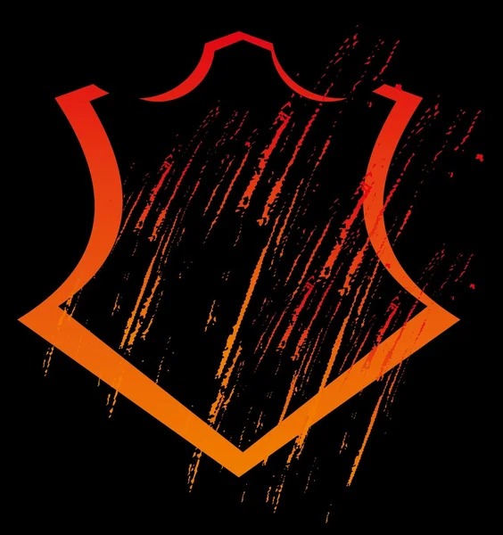 Grunge splash badge vector art — Stock Vector