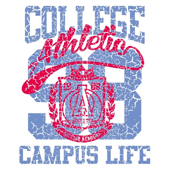 American college sports vector art — 스톡 벡터