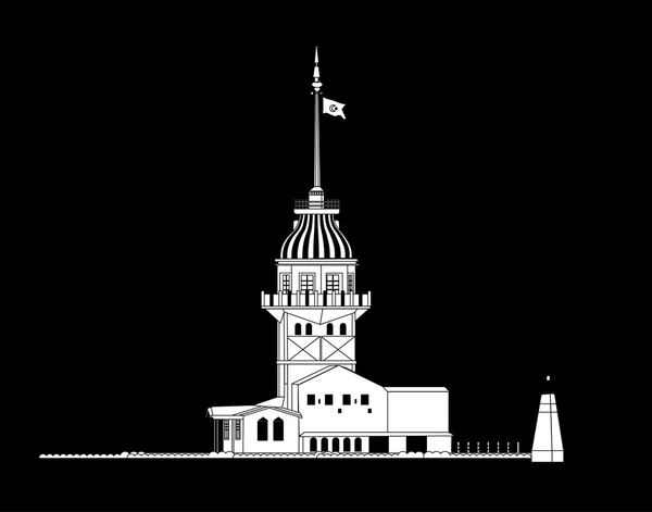 İstanbul büyük şehir vektör sanatı