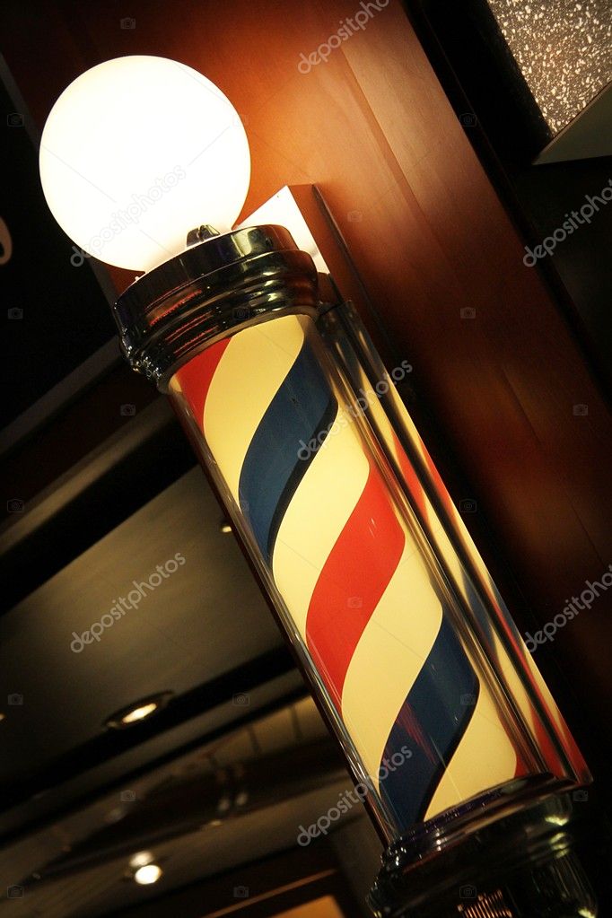 Barber pole — Stock Photo © wintersixfour 15308841