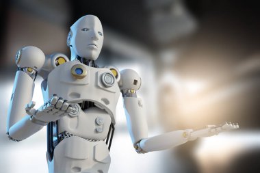 Robot metaverse VR avatar realite oyunu insanların sanal gerçekliği teknoloji yatırımını engelliyor, iş yaşam tarzı sanal gerçeklik dünya bağlantısı sanal avatar insanlar 2022 3D RENDER