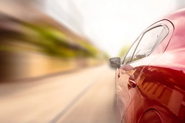 超大虚拟世界的汽车物体高速汽车尾灯红色黑色背景的客户 将墙纸或背景应用于未来的交通或汽车技术 — 图库照片