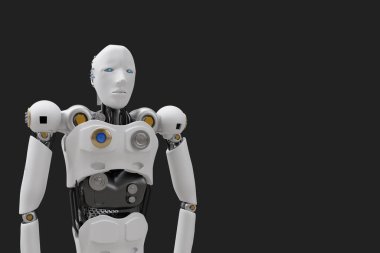 Robot metaverse VR avatar realite oyunu insanların sanal gerçekliği teknoloji yatırımını engelliyor, iş yaşam tarzı sanal gerçeklik dünya bağlantısı sanal avatar insanlar 2022 3D RENDER