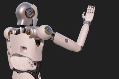 Robot metaverse VR avatar realite oyunu insanların sanal gerçekliği teknoloji yatırımını engelliyor, iş yaşam tarzı sanal gerçeklik dünya bağlantısı sanal avatar insanlar 2022 3D RENDER