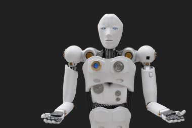 Robot metaverse VR avatar realite oyunu insanların sanal gerçekliği teknoloji yatırımını engelliyor, iş yaşam tarzı sanal gerçeklik dünya bağlantısı sanal avatar insanlar 2022 3D RENDER