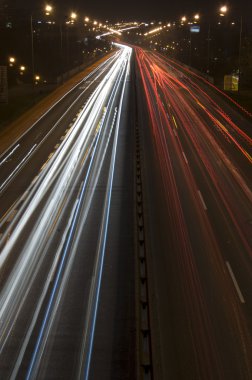 gece trafik