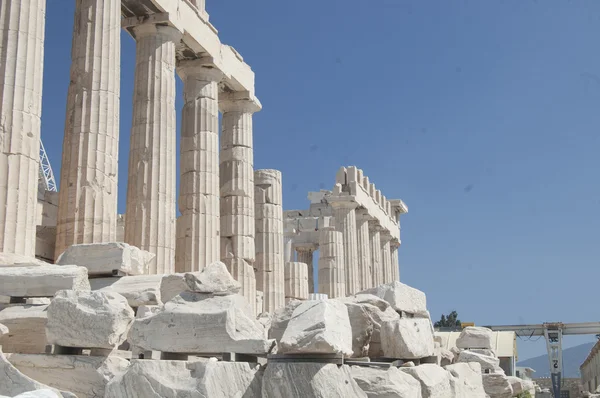 Akropolis von Athen lizenzfreie Stockfotos