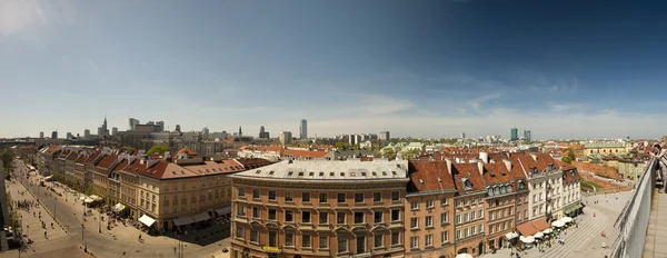 Panorama von Warschau Stockbild