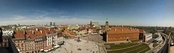 Панорама Варшави Ліцензійні Стокові Зображення