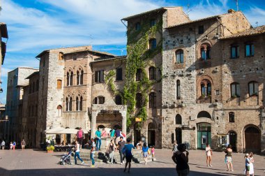 San gimignano, İtalya