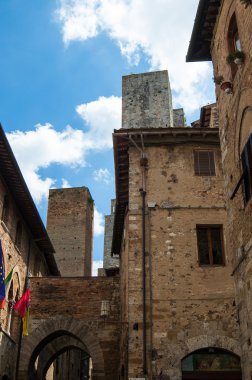 San gimignano, İtalya