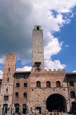 San gimignano, İtalya
