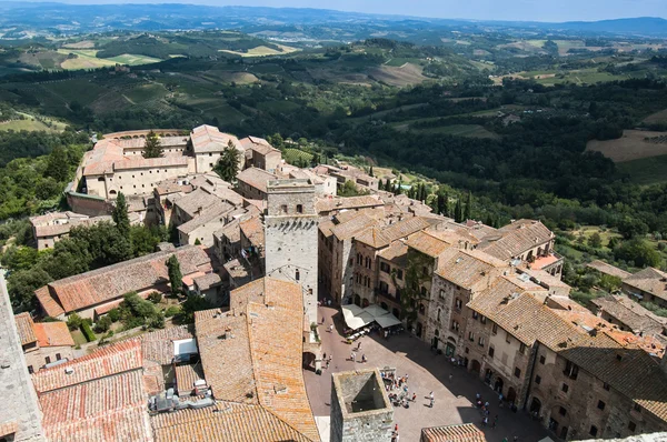 San gimignano, Włochy — Zdjęcie stockowe