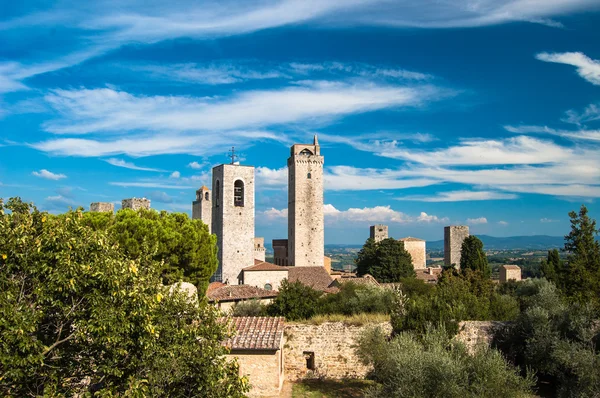 San gimignano, italien — Stockfoto