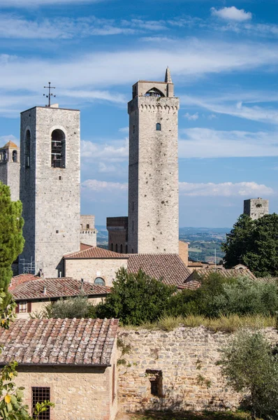 San gimignano, Włochy — Zdjęcie stockowe