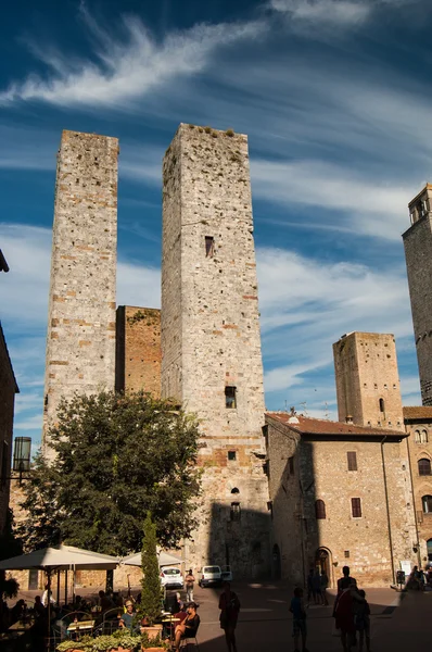 San gimignano, Itálie — Stock fotografie