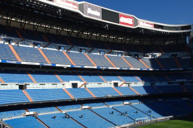 Santiago bernabeu standları