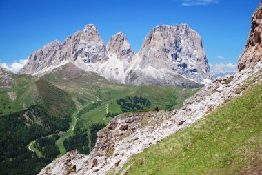 sassolungo, dolomites, İtalya