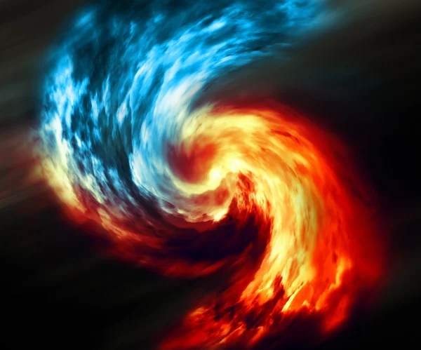 Fire and ice — Stock Photo, Image