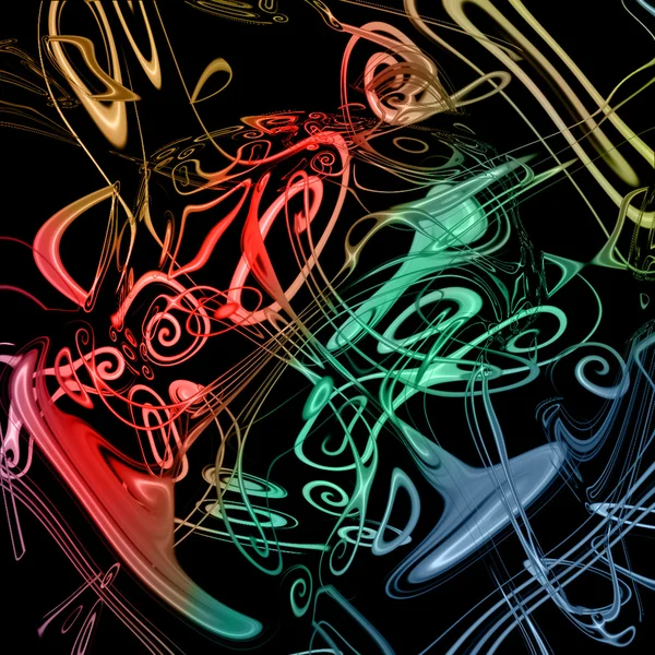 Colorful music background — Stock Photo, Image