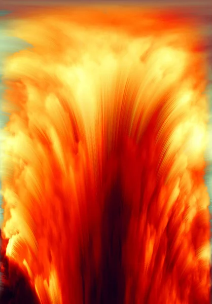 Volcanic eruption — Stock Photo, Image