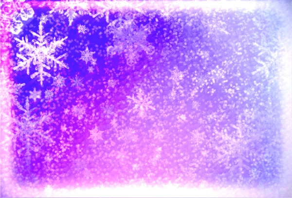 Schneefall im Winter — Stockfoto