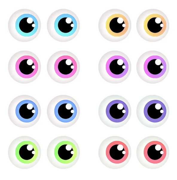 Cartoon eyes — Stock Photo, Image