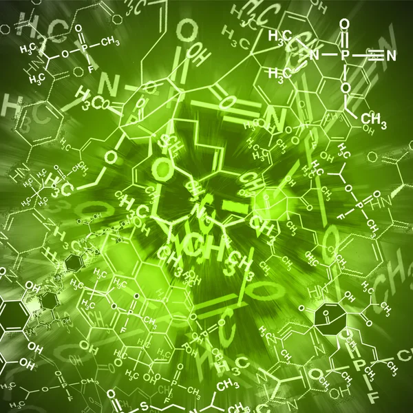 Concepto químico de ciencia abstracta — Foto de Stock