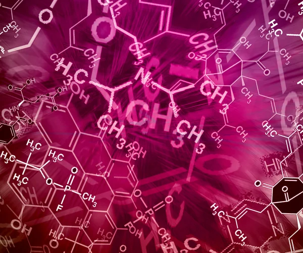 Concepto químico de ciencia abstracta — Foto de Stock