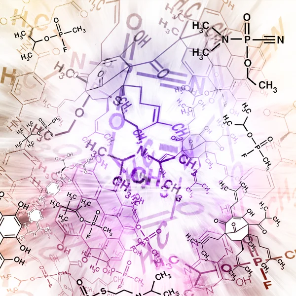 Concepto químico de ciencia abstracta — Foto de Stock