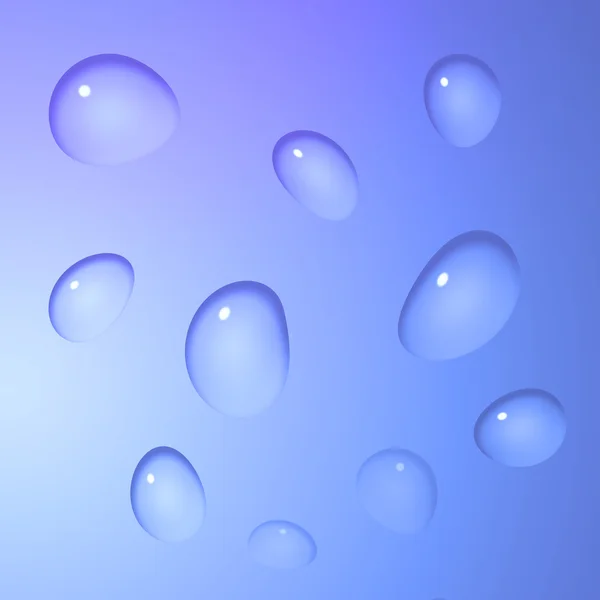 Waterdruppels — Stockfoto