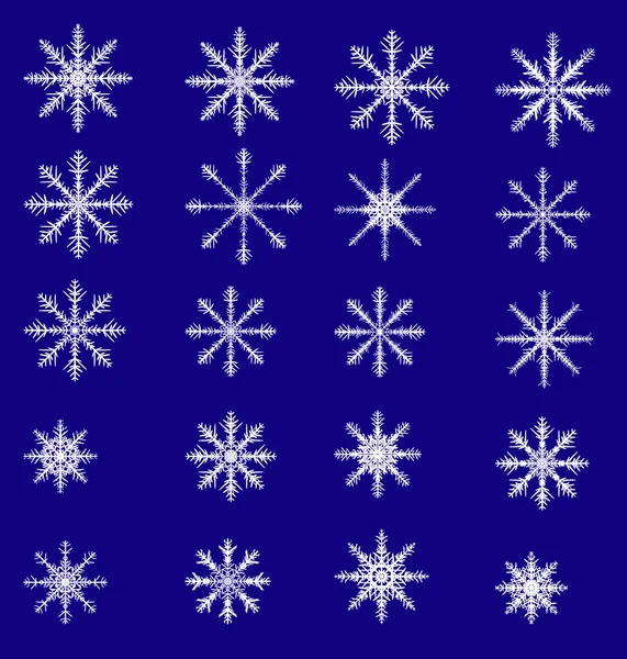 Copo de nieve vector — Archivo Imágenes Vectoriales