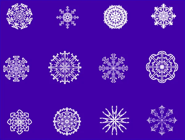 Copo de nieve vector — Archivo Imágenes Vectoriales