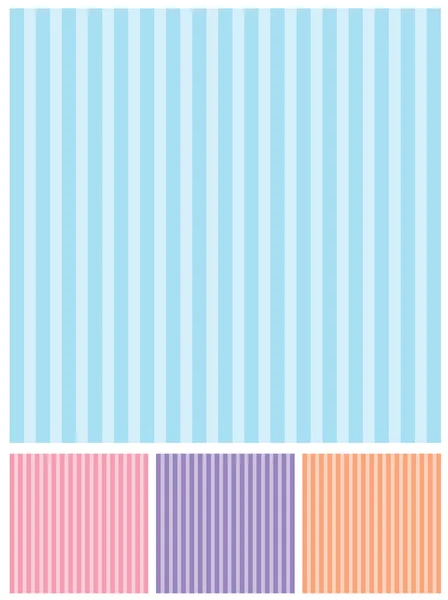 Vintage stripe vector set — Stock Vector