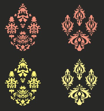 Dikişsiz retro tasarlamak vektör