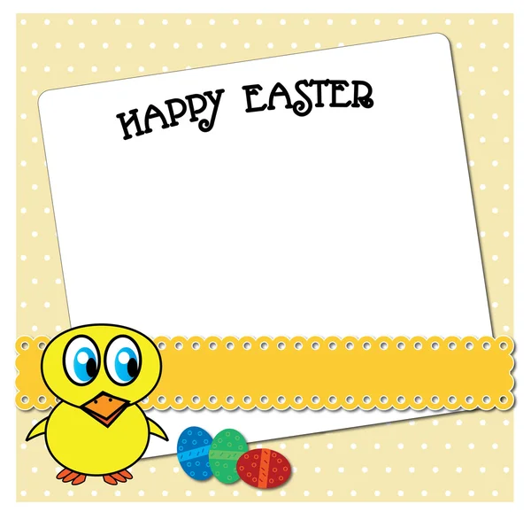 EASTER CARD — Stock Vector