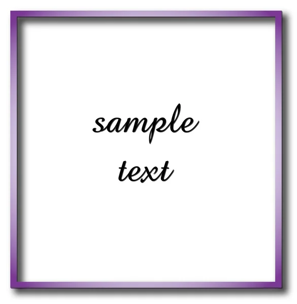 Square vector frame — Stock Vector